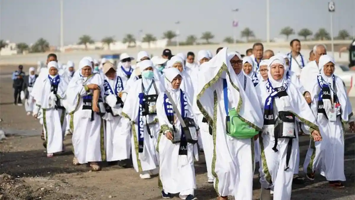 INFO HAJI, Waktu Miqat Umrah di Bir Ali Hanya 15 Menit, Jemaah Diminta Sudah Wudu di Hotel