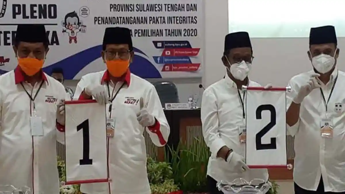 Update Real Count Pilgub Sulteng Jumat 18 Desember: Perhitungan Hampir Selesai, Rusdy-Ma’mun Unggul