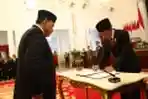 Presiden Jokowi Lantik Pimpinan KPK