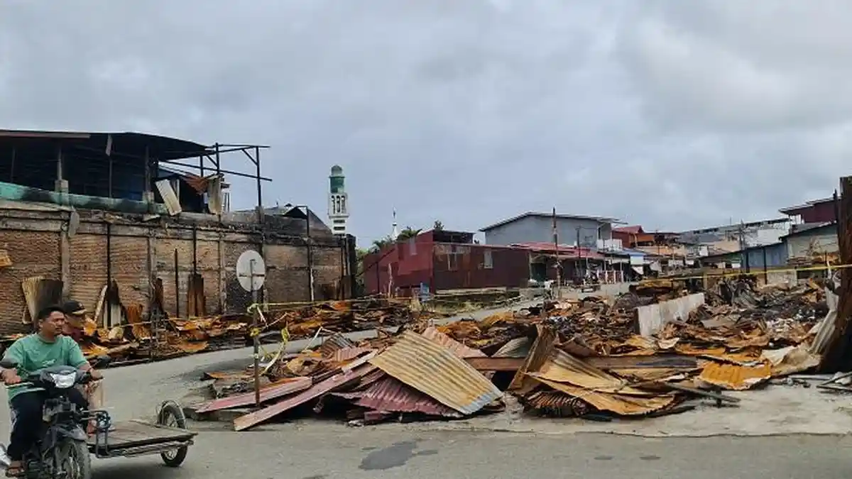 Kerugian Kebakaran Simpang Lima Sinabang Capai Rp 31 Miliar