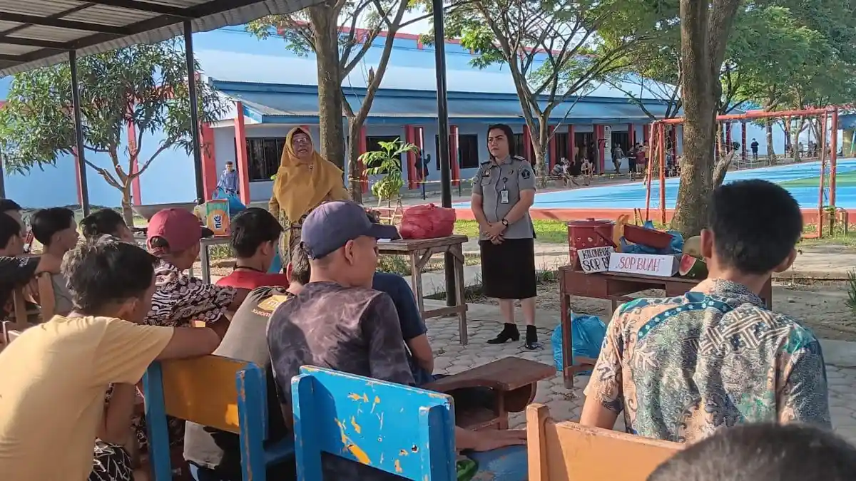 Dorong Anak Binaan Jadi Wirausaha, LPKA Medan Berkolaborasi dengan PKBM Bintula Gelar Pelatihan