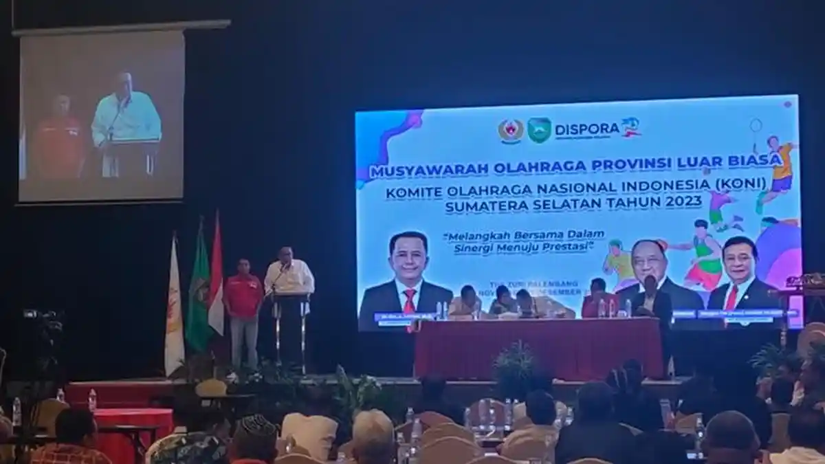 Yulian Gunhar Terpilih Secara Aklamasi Sebagai Ketua KONI Sumsel 