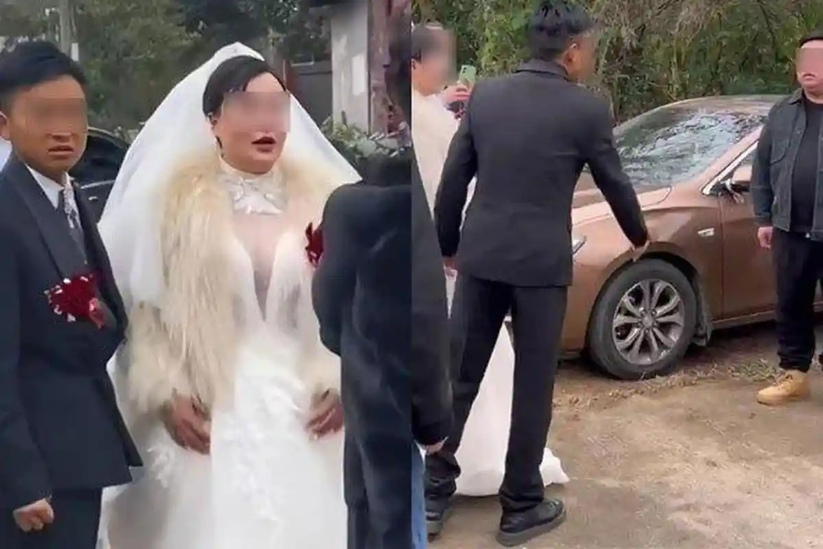 Gagal Move On, Pria Ini Kacaukan Pernikahan Mantan Kekasihnya, Teriak Sebut Si Pengantin Jahat