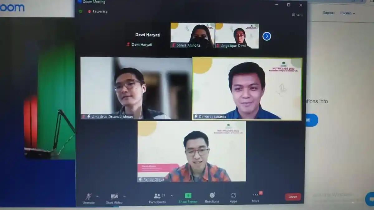 Nutriclass 2022, Mengenal Pola Makan Nabati dan Manfaatnya Bagi Tubuh dan Lingkungan