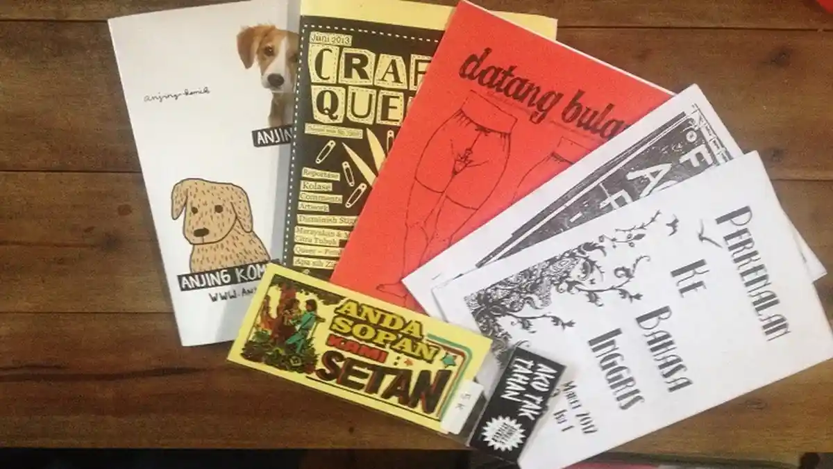Jadi Media Aspirasi Tanpa Sensor, Zine Mulai Populer di Indonesia - festival-zine-bandung_20170602_102430.jpg