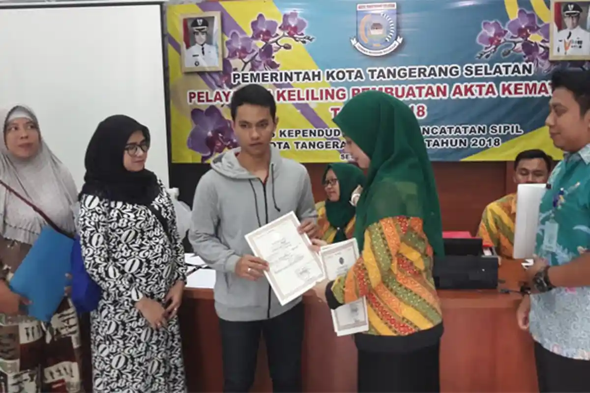 Angka Kematian di Tangerang Selatan Tinggi, Pengajuan Akta Kematian Membludak