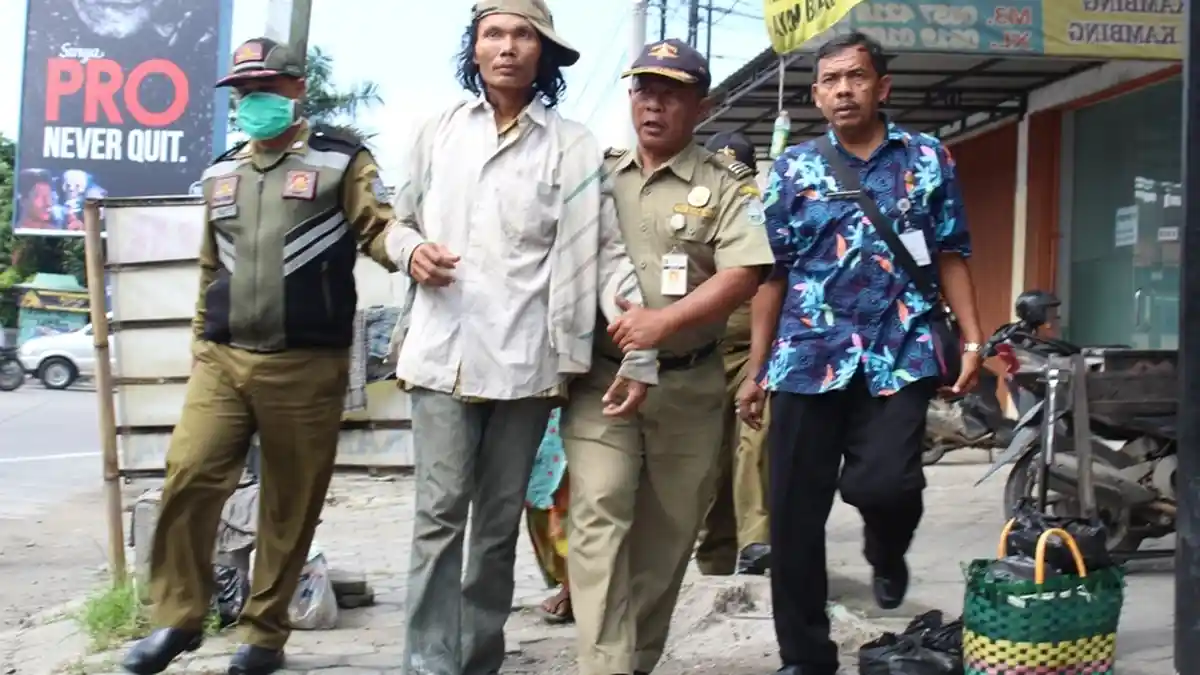 Antisipasi Maraknya Gelandang dan Pengemis di Bulan Ramadan, Dinsos Kota Semarang Lakukan Razia