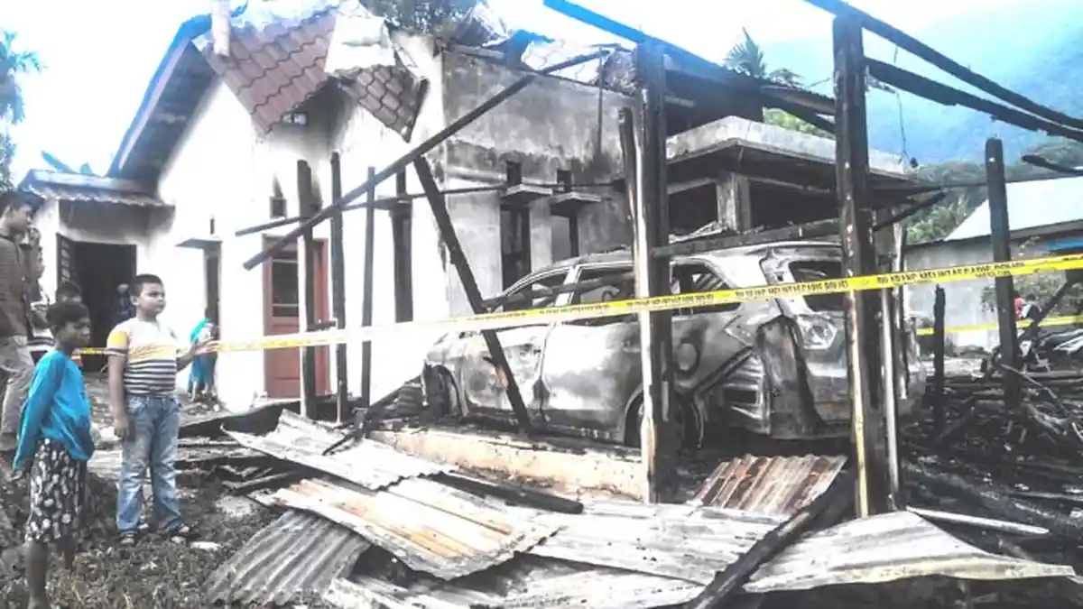 Polisi Sudah Periksa 8 Saksi untuk Ungkap Kebakaran Rumah Wartawan di Agara, Ini Kata Kapolres
