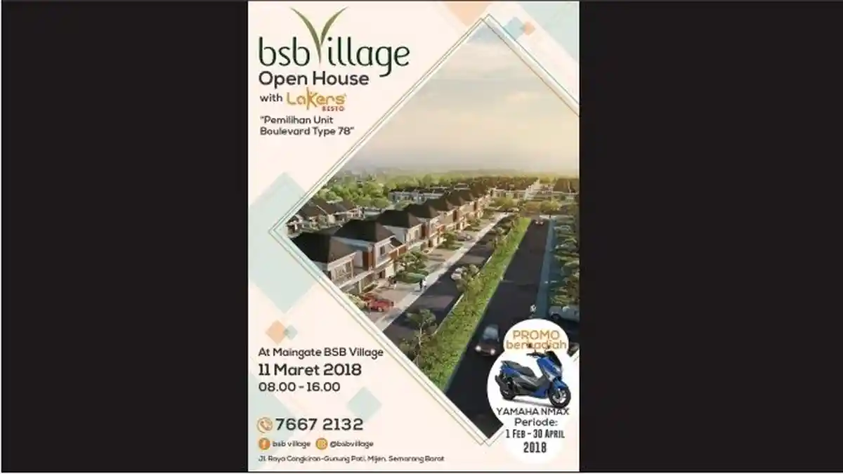 BSB Village Menghadirkan Hunian Nyaman dengan Harga Terjangkau