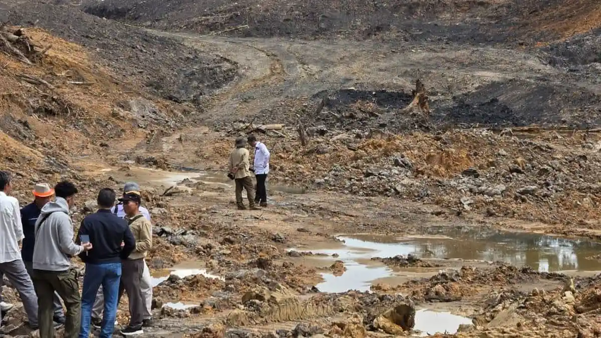 Hasil Tinjauan DPRD Kaltim Bersama Dekan Atas Hutan Unmul Samarinda yang Dirusak Tambang