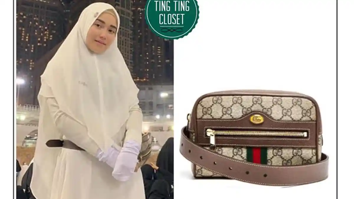 Intip Koleksi Tas Mewah Ayu Ting Ting Saat Umrah, Total Harga Ratusan Juta Rupiah!