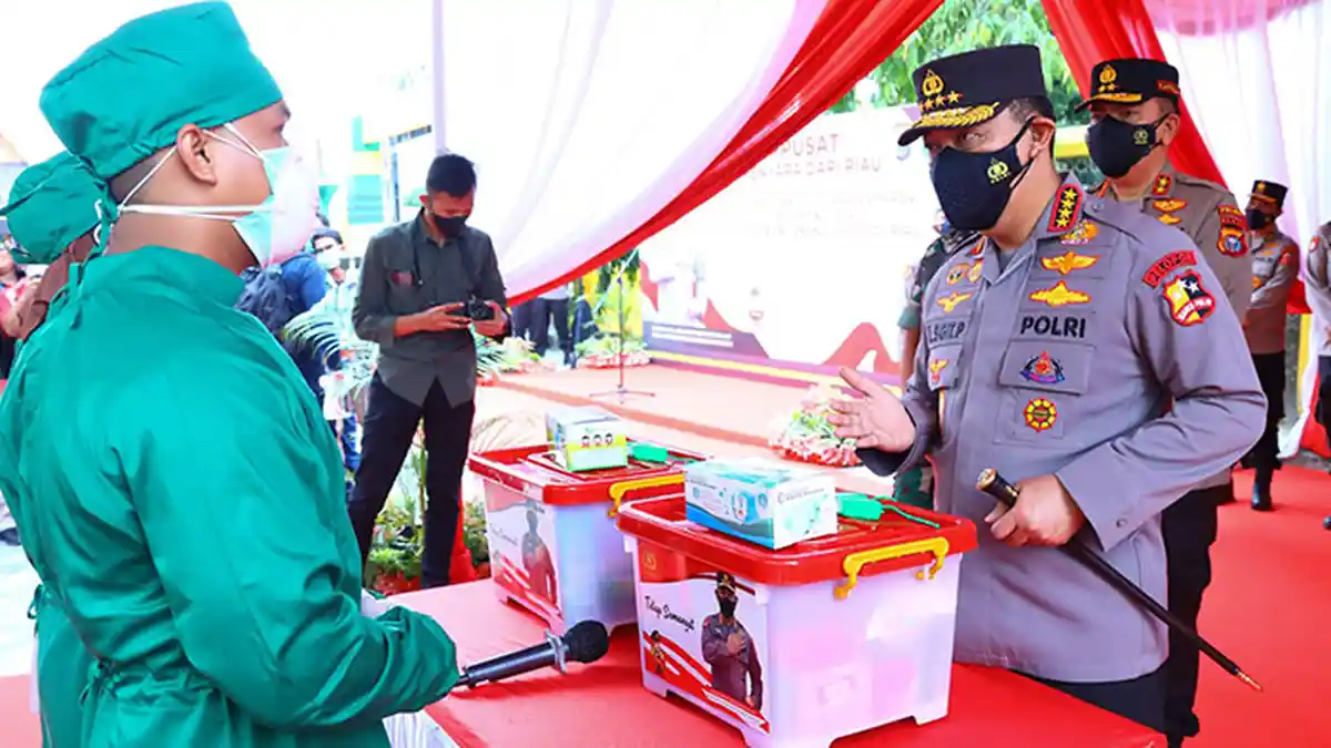 Sarankan Warga Terpapar Covid-19 Dirawat di Isoter, Kapolri: Kurangi Risiko Penyebaran dan Fatalitas