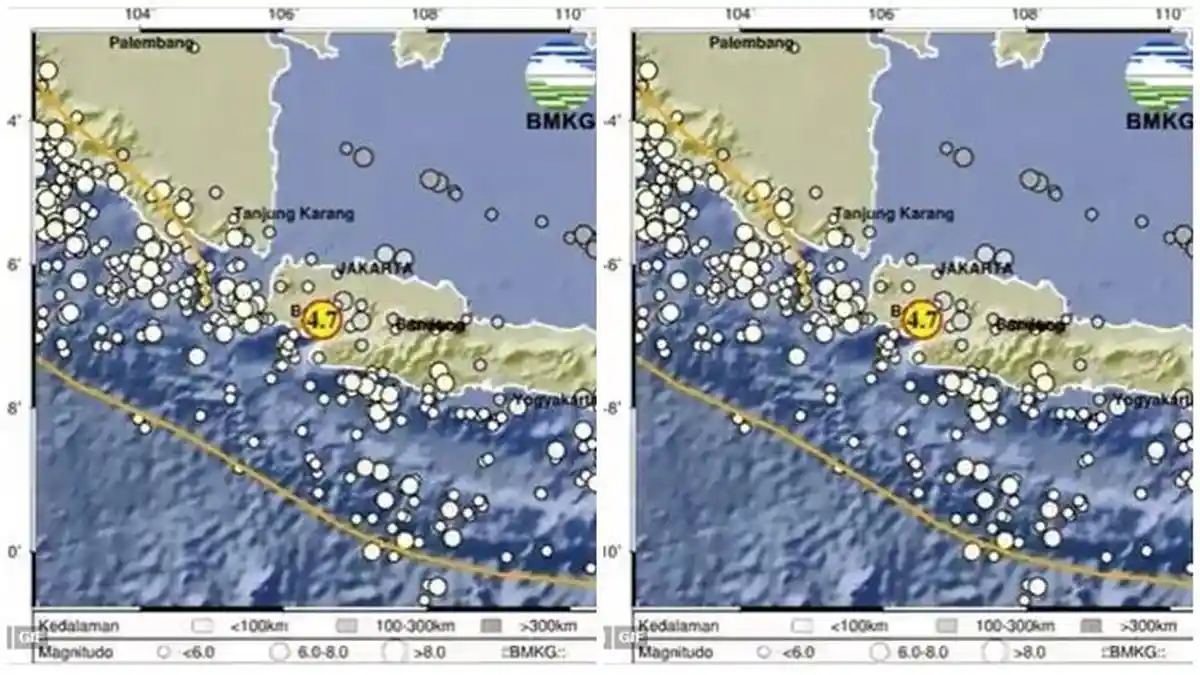 Sudah 50 Kali Gempa Sukabumi hingga Hari Ini, BMKG Ungkap Penyebabnya