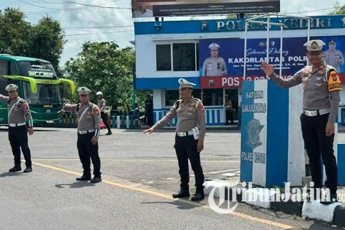 Dua Pekan Operasi Keselamatan Semeru 2025 Berhasil Tekan Angka Kecelakaan Lalu Lintas di Kediri