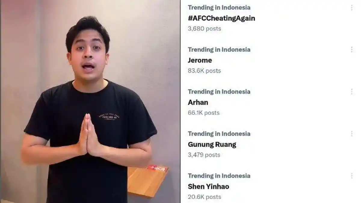 Sosok Jerome Polin, Sasaran Warganet sebagai Biang Kekalahan Timnas U-23