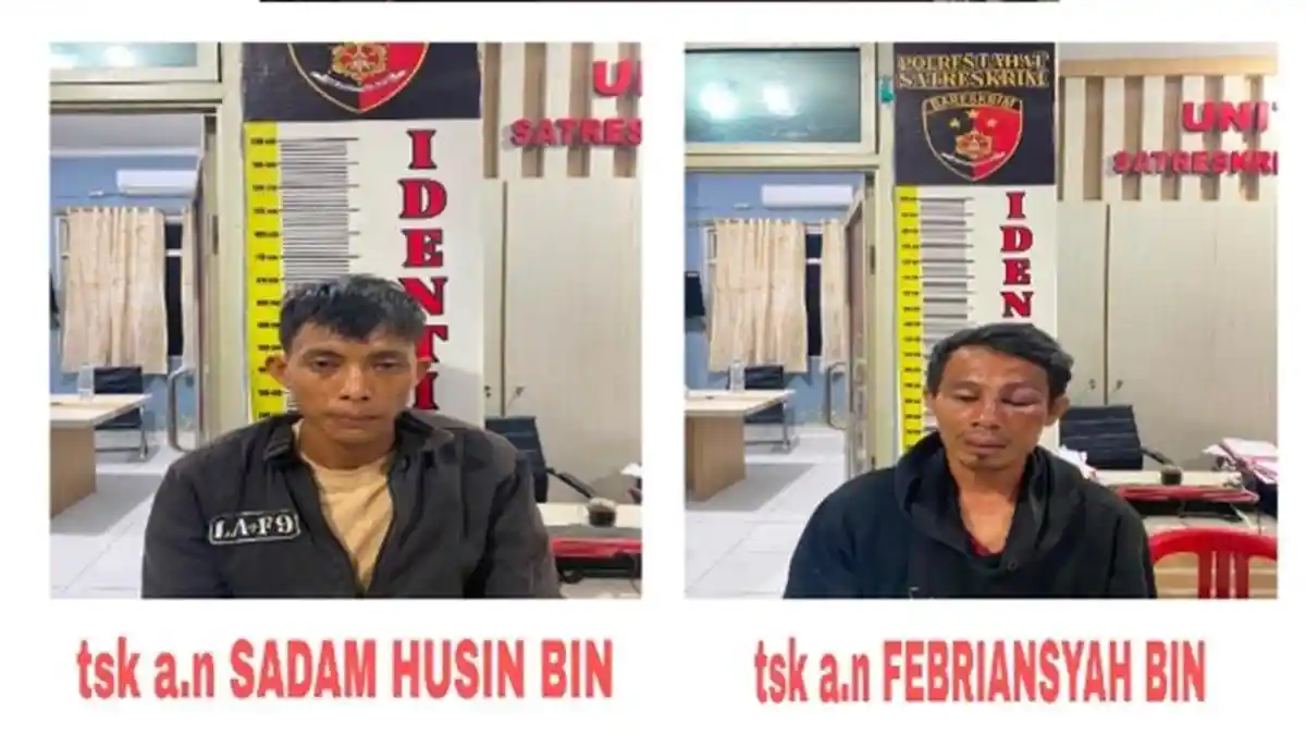 Perkara Kipas Angin Rusak, Sadam Husin Warga Lahat dan Rekannya Ditangkap Polisi - Sripoku.com