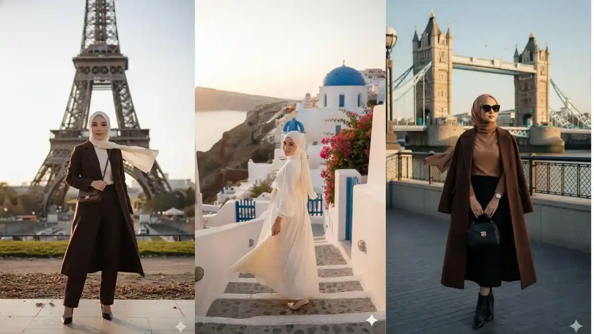 10 Prompt Gemini AI Berasa Keliling Dunia, dari Paris sampai Santorini Cuma Modal Promt, Copy Ini!