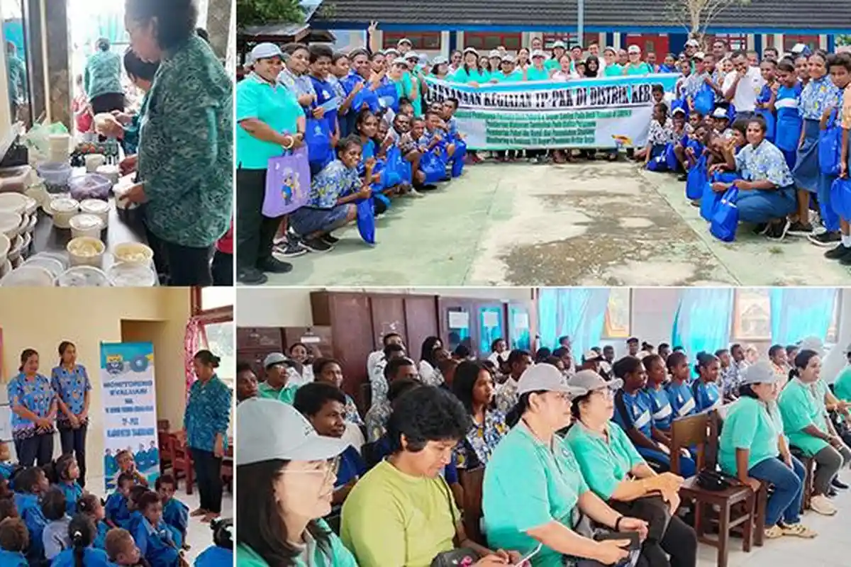 TP PKK Tambrauw Gelar Program di Kampung Manaria Kebar selama Dua Hari, Berikut Daftar Kegiatannya