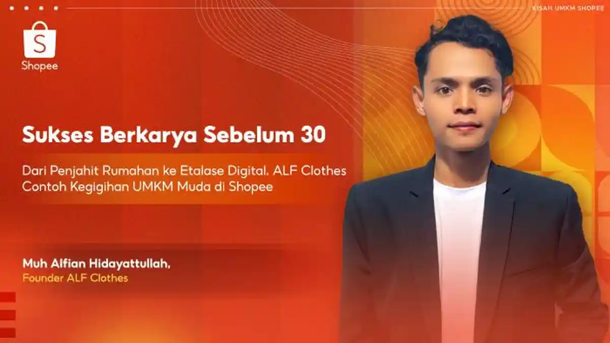 Kisah Inspiratif ALF Clothes, UMKM Lokal yang Naik Kelas Berkat Shopee