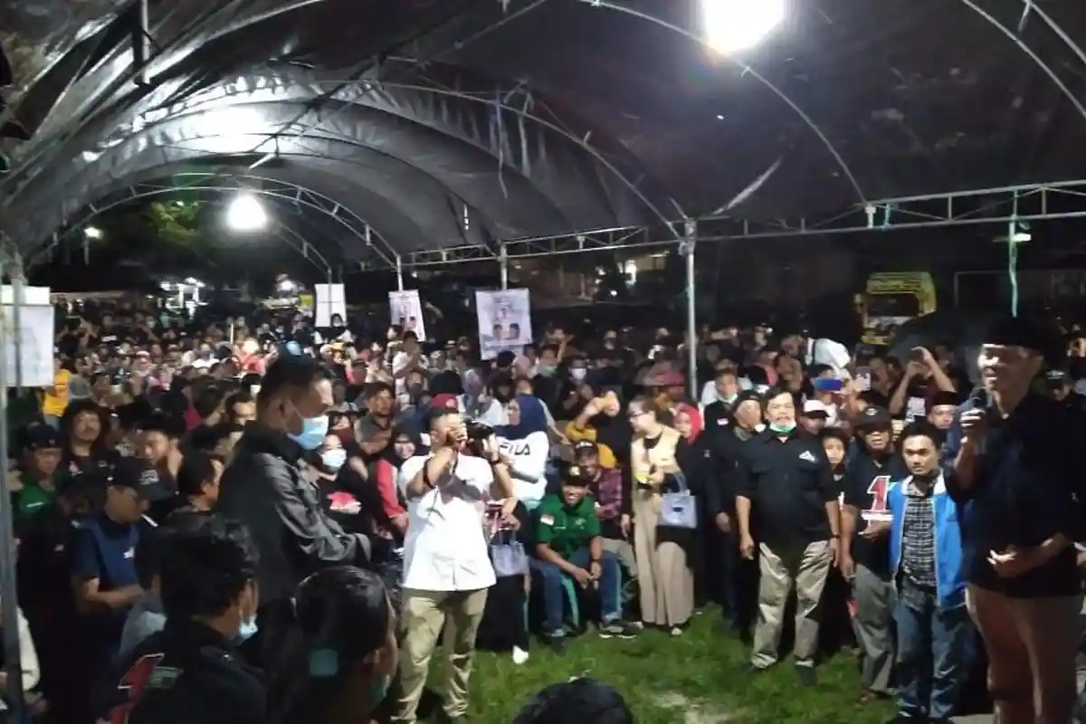 Seribuan Orang Hadiri Kampanye MTR-RL di Salassa, Aris Mustamin Target Menang Besar di Karya Mulia