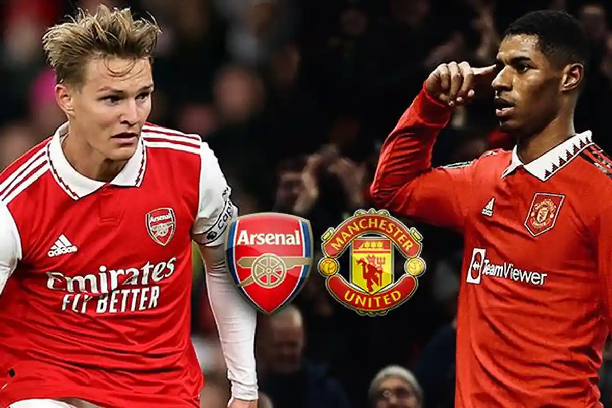 Live Streaming Arsenal vs Man United di Liga Inggris, Odegaard dan Rashford Starter, Skor 0-0