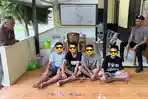 4 Remaja Jagoan Ini Diamankan Petugas di Polsek Tanjung Raja, Ini Perbuatan yang Dilakukannya