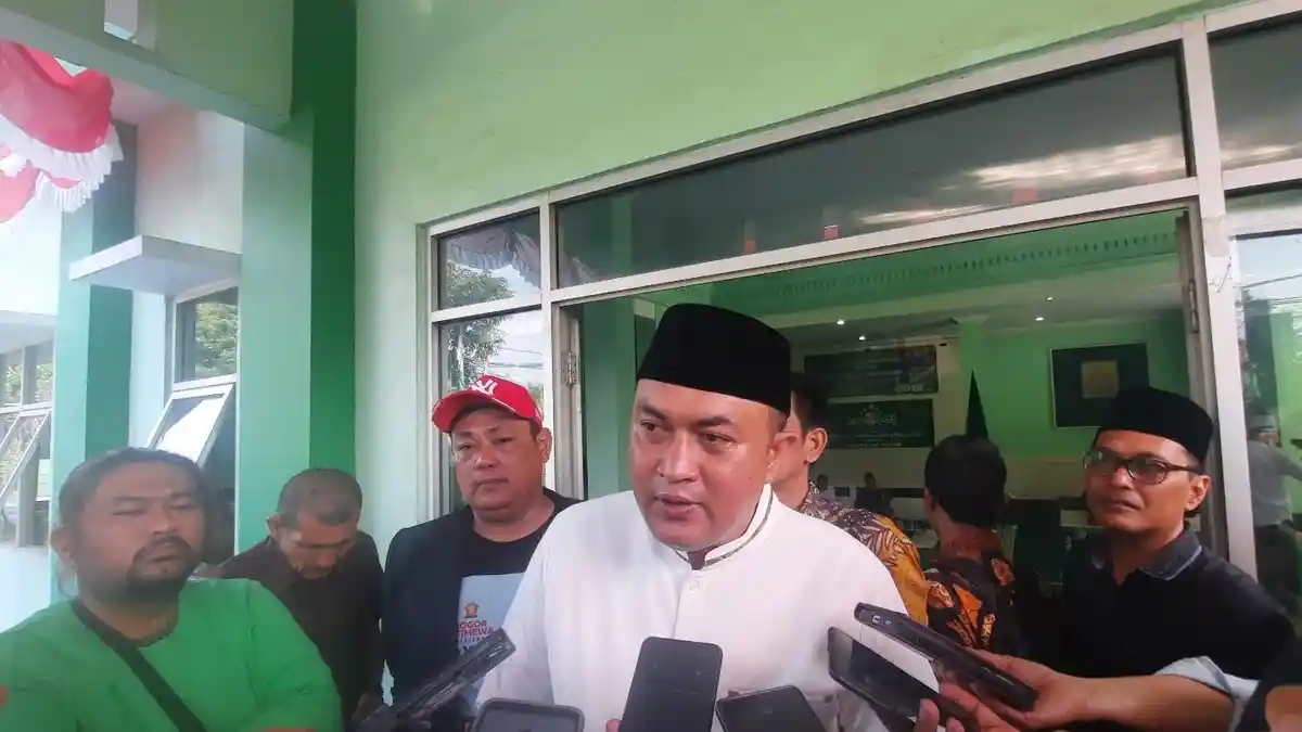 Kunjungi PCNU Kabupaten Bogor,  Rudy Susmanto Minta Doa dan Dukungan Ulama Maju Pilkada Bogor 2024