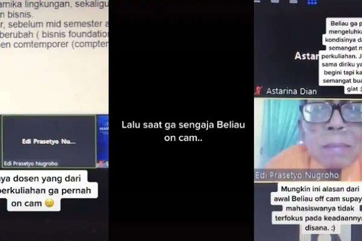 Sosok Edi Prasetyo, Dosen yang Viral Selalu Matikan Kamera saat Kelas Online, Ternyata Sakit Ginjal