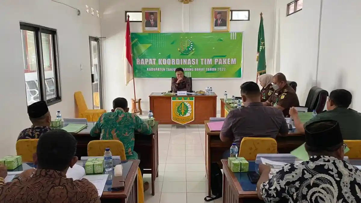 Kejari Tanjabbar Gelar Rakor Tim Pakem