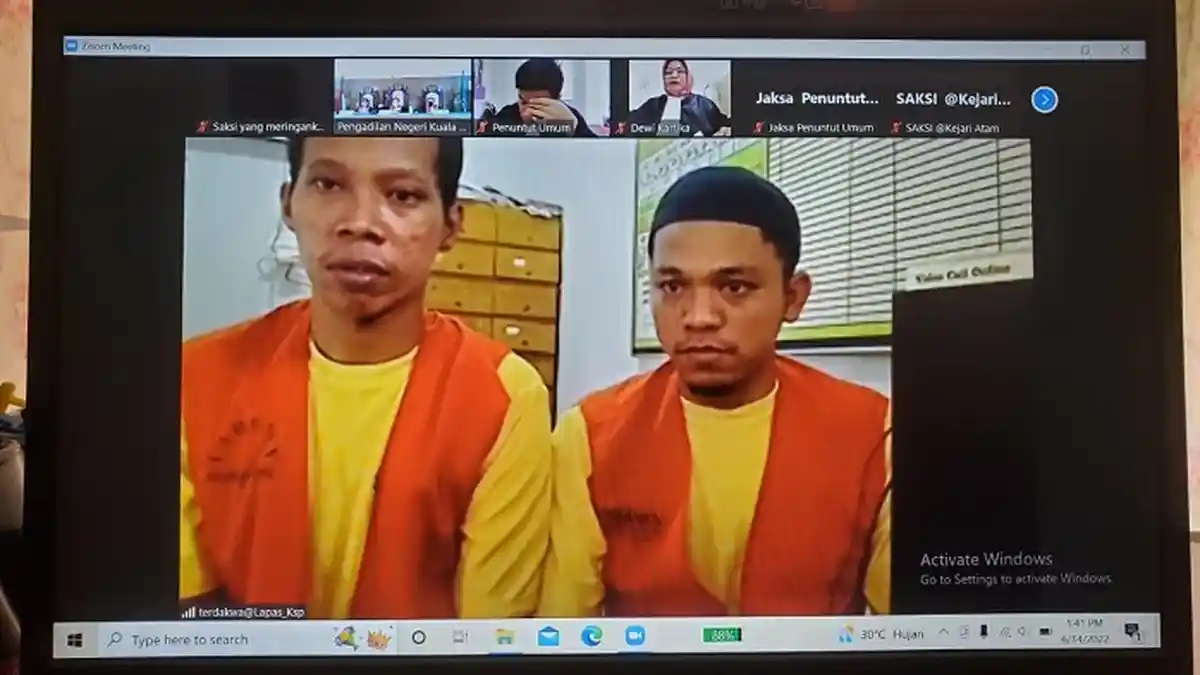 Dua Terdakwa Divonis Penjara Seumur Hidup Kasus Penyelundupan Narkoba