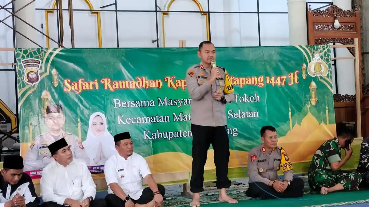 Kapolres Ketapang Safari Ramadan di Masjid Sirajul Mukminin, Pererat ...