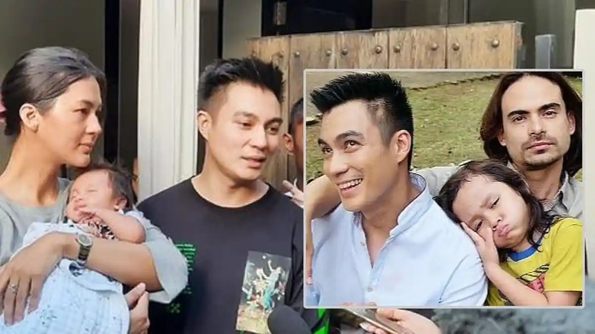 Dengan Mata Sembab, BCL Terlihat Tetap Tegar saat Berfoto dengan Baim Wong dan Paula Verhoeven