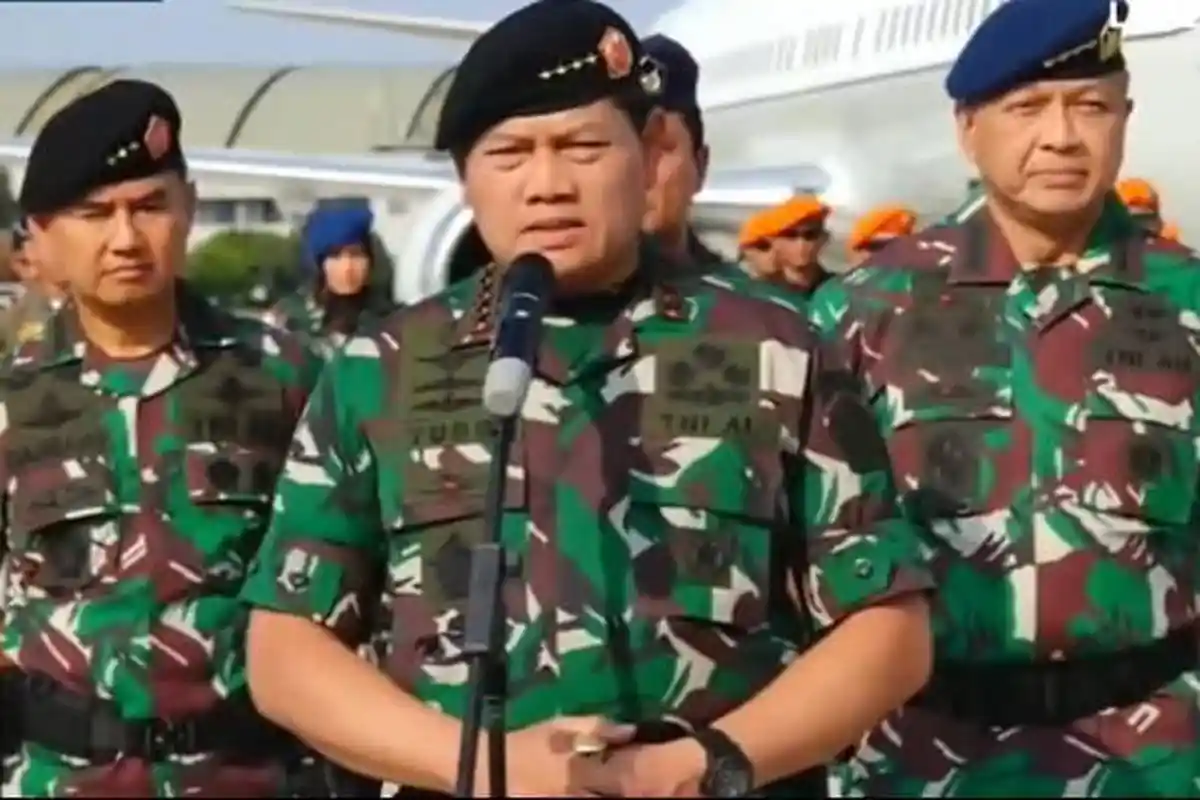 Panglima TNI Yudo Margono Pastikan Kepala Basarnas Henri Alfiandi Sudah Ditahan