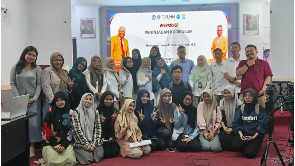 FBS UNM Gagas Kurikulum Lintas Disiplin, Sastra Terhubung Ekologi Budaya dan Digital
