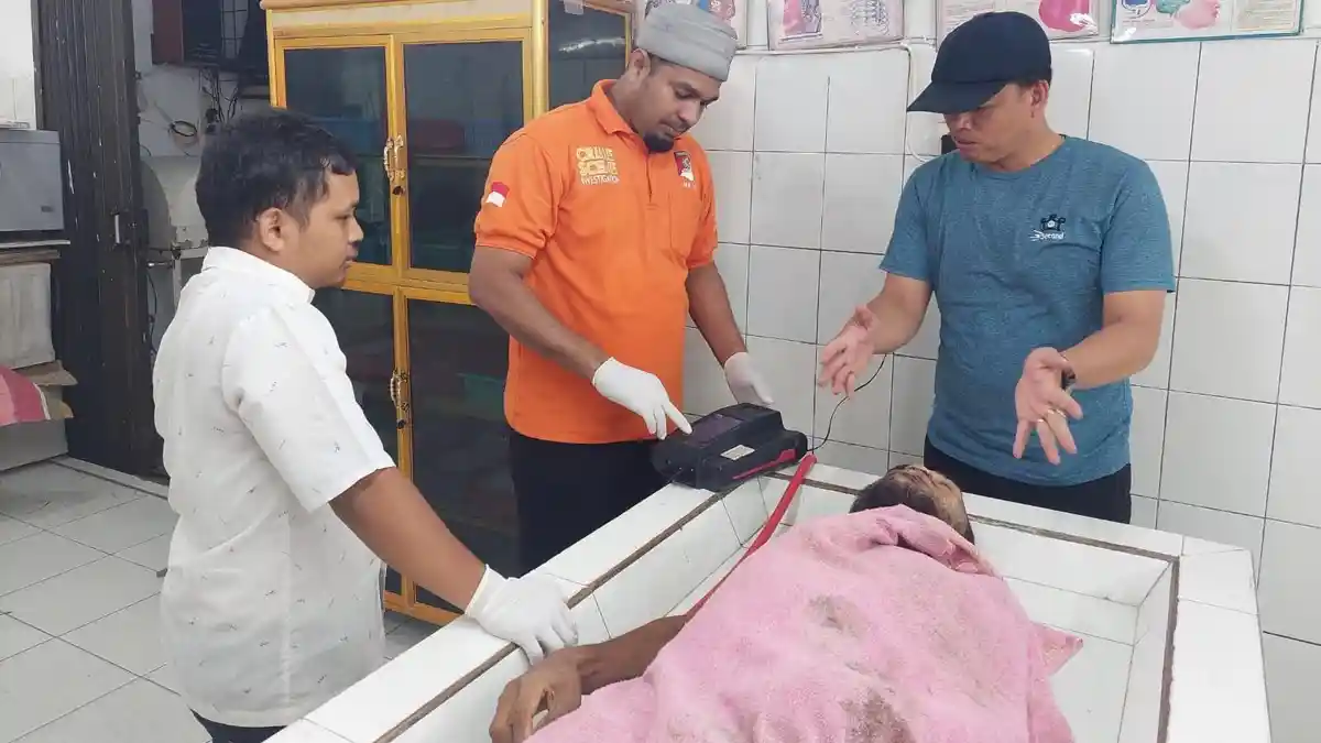 Inafis Polres Simalungun Selidiki Kecelakaan Maut di Tapian Dolok, Identitas Korban Masih Misterius