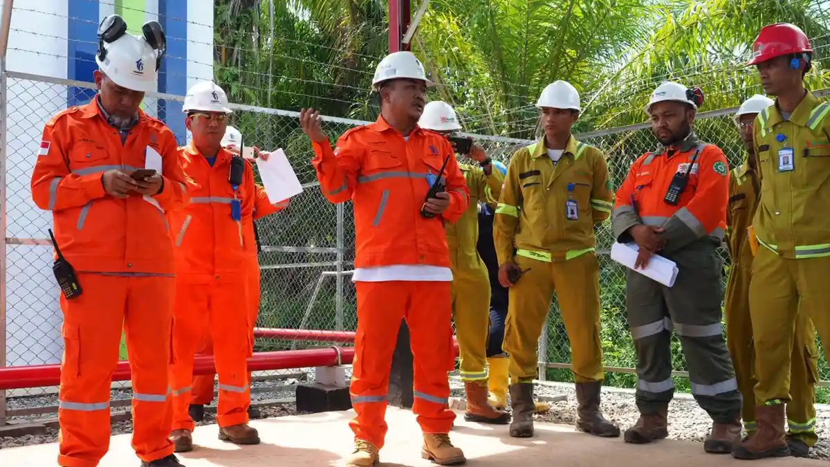 KSO PGN-Pertagas Mengalirkan Gas Perdana di Jaringan Pipa Transmisi Duri-Dumai