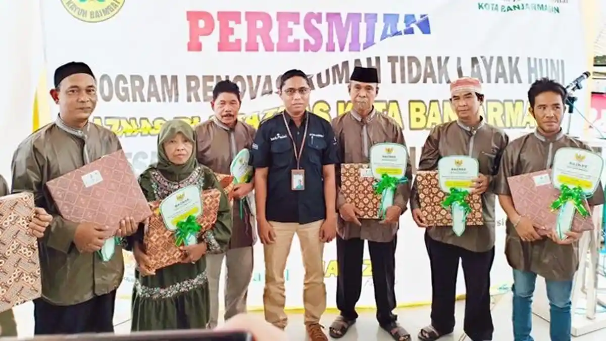 UPZ Bank Kalsel dan Baznas Banjarmasin Bantu Warga Pra Sejahtera ...