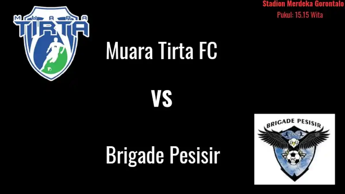 Laga Keempat Lanjutan Liga 3 Gorontalo: Muara Tirta FC vs Brigade Pesisir, Rabu 1 Maret 2023