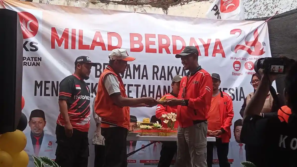 Isi Milad ke-24, PKS Pasuruan Dukung Gerakan Ketahanan Pangan dan UMKM Digital