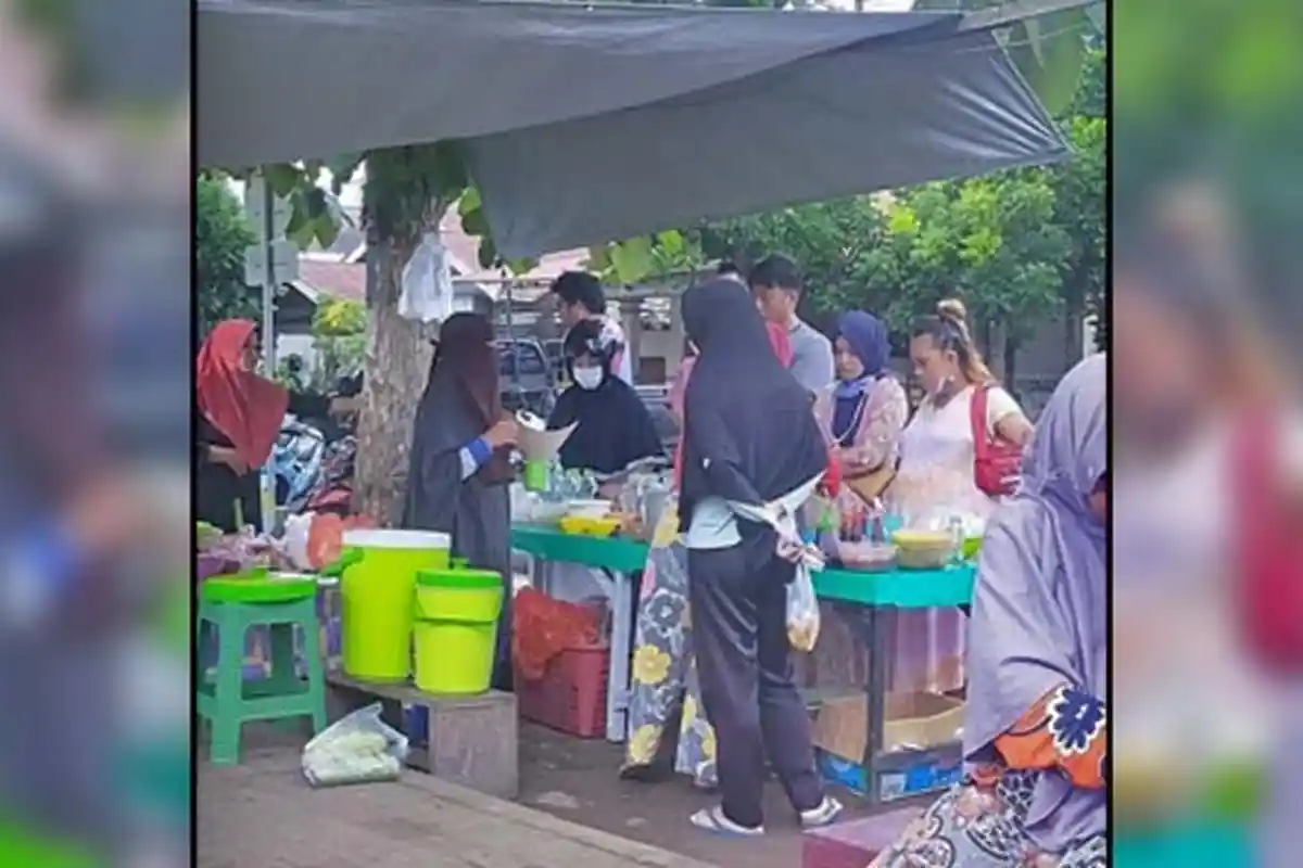 Curahan Hati Pedagang di Lapangan Molinow, Ummi Salsa Ingin Jualan Lagi