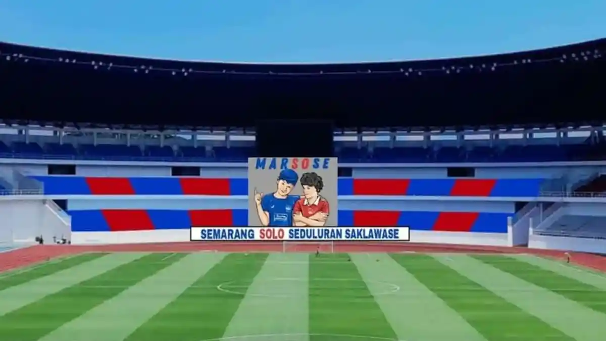 Panser Biru Bikin Marsose, Semarang-Solo Seduluran Saklawase, PSIS Vs Persis Malah Tanpa Penonton