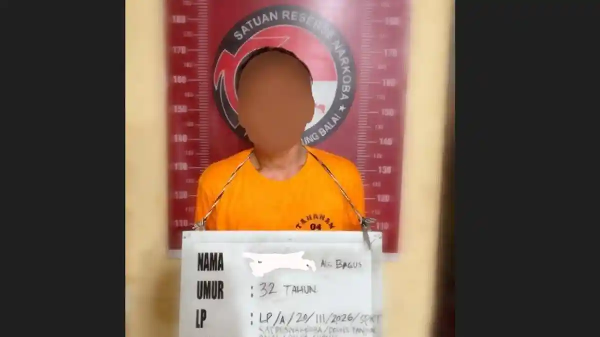 Polres Tanjungbalai Amankan Pengedar Sabu, Berawal dari Laporan Warga Sei Kepayang