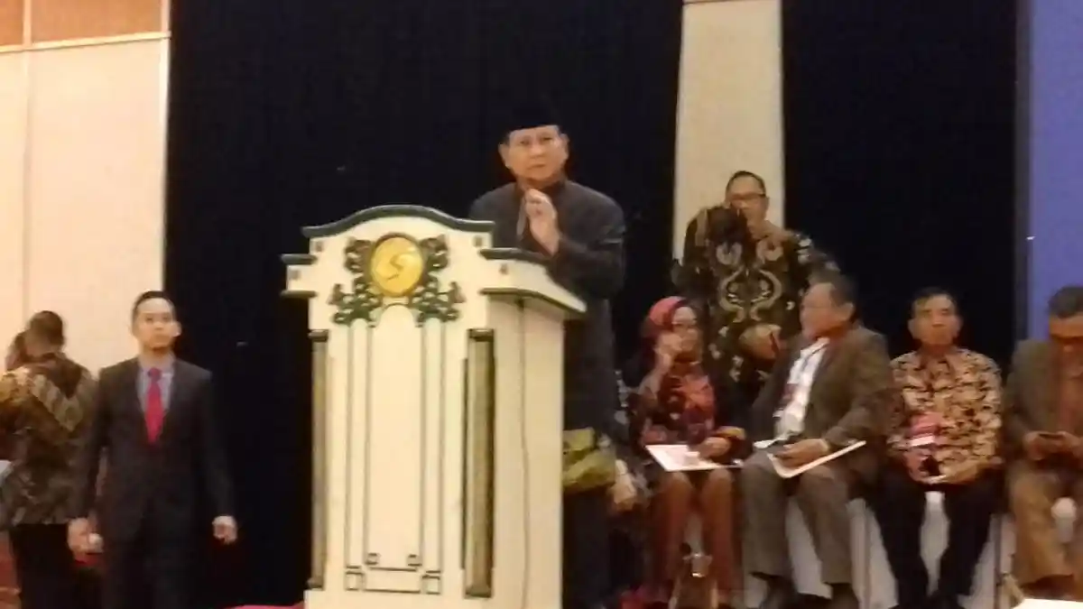 Prabowo: Utang Pemerintah Kita Terus Naik, Sekarang Rp 1 Triliun Tiap Hari