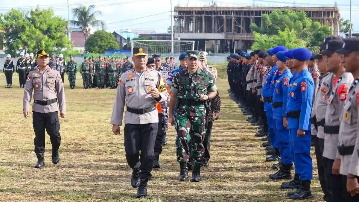 Polda Malut Kerahkan 183 Personel Amankan Perayaan Nataru di Ternate, TNI Siap Bantu