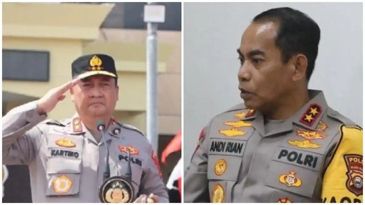 Kehebatan Irjen Achmad Kartiko dan Andi Rian Kapolda Peraih Penghargaan dari Prabowo, Kawan Kapolri