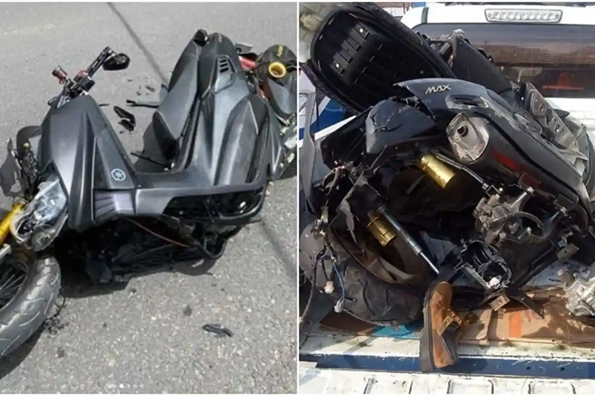 Kecelakaan Maut Tadi Sore, 2 Tewas dan 1 Orang Jadi Korban, Tabrakan NMax dengan Pengendara Lain