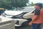 Mobil Iring-iringan Suporter PSN Ngada Kecelakaan Beruntun di Km 5 Ende