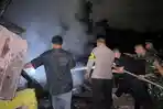 Pulang Menjala Ikan Warga Nibung Paloh Terkejut Lihat Bangunan SD Terbakar