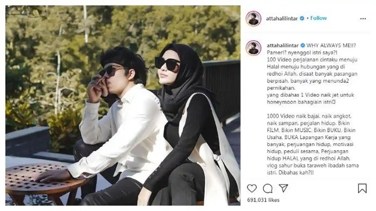 Bela Aurel Hermansyah, ini Bunyi Balasan Atta Halilintar Imbas Tudingan Pamer Kemewahan