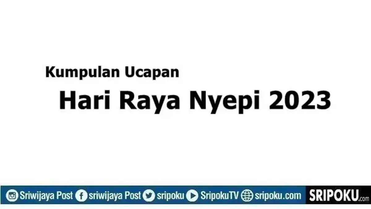 Kumpulan Ucapan Hari Raya Nyepi 2023, Ada Kata-kata Mutiara yang Cocok Dipakai di Media Sosial